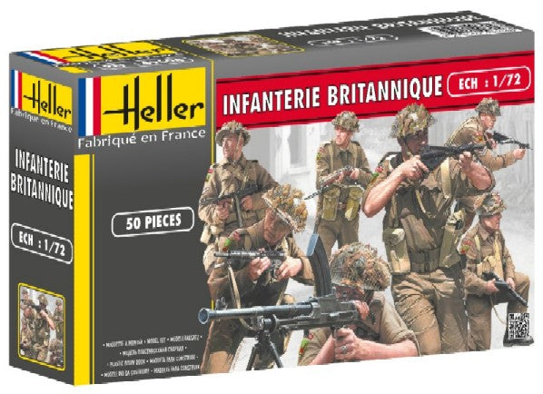 Heller 49604 1/72 British Infantry (50)