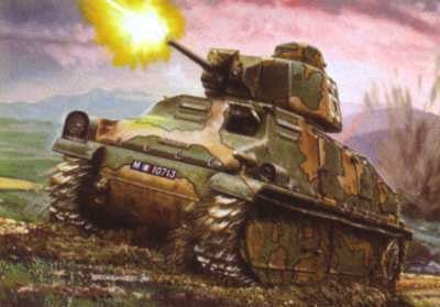 Heller 79875 1/72 Somua S35 Battle Tank