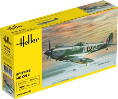 Heller 80282 1/72 Spitfire Mk XVIe Aircraft