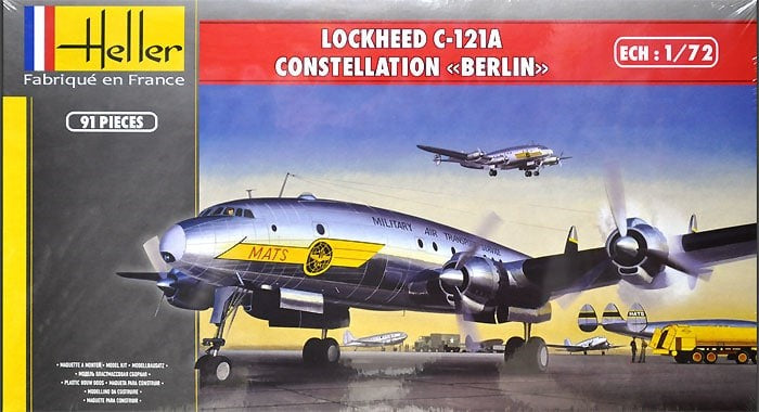 Heller 80382 1/72 C121A Constellation Berlin Aircraft