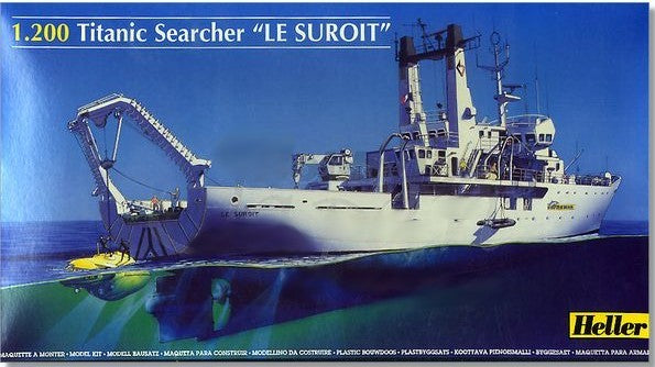 Heller 80615 1/200 LeSuroit Titanic Salvage & Research Ship