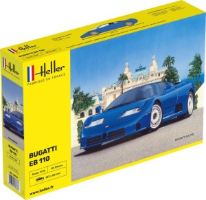 Heller 80738 1/24 Bugatti EB 110 Sports Car