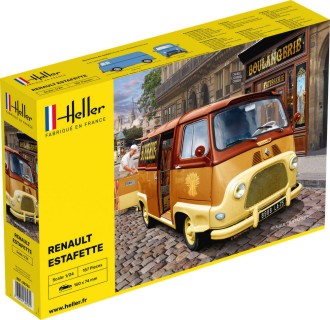 Heller 80743 1/24 Renault Estafette Delivery Van