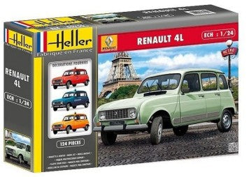 Heller 80759 1/24 Renault 4 TL/GTL 4-Door Car