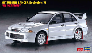 Hasegawa 20547 1/24 Mitsubishi Lancer RS Evolution VI 4-Door Sports Car (Ltd Edition)