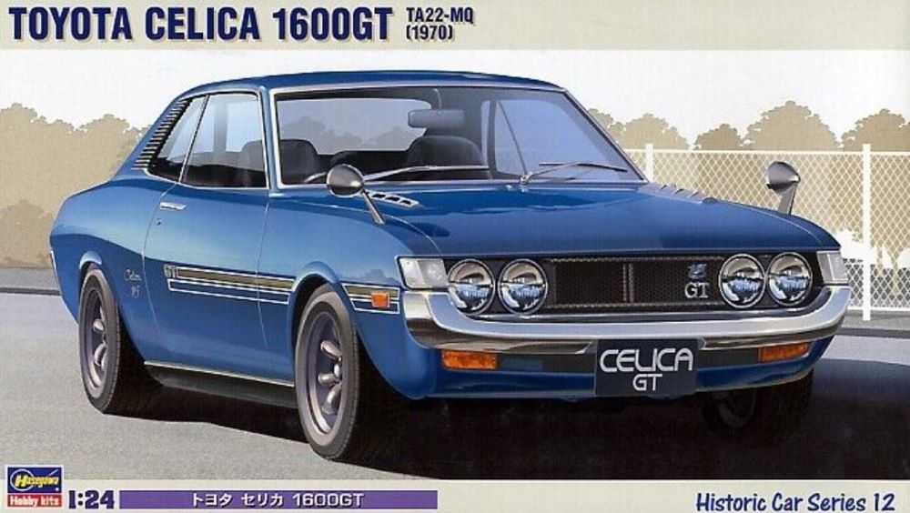 Hasegawa 21112 1/24 1970 Toyota Celica 1600GT Car