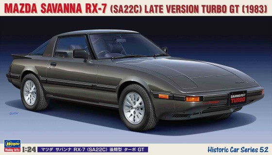 Hasegawa 21152 1/24 1983 Mazda Savanna RX7 Late Version Turbo GT Car