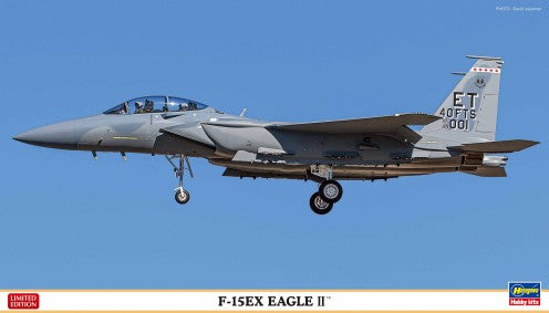 Hasegawa 2408 1/72 F15EX Eagle II USAF Jet Fighter (Ltd Edition)