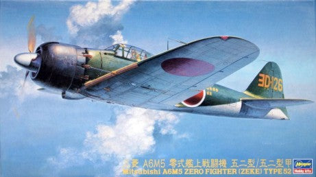 Hasegawa 9070 1/48 Mitsubishi A6M5 Zero Type 52 Zeke IJN Fighter