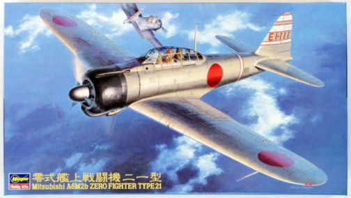 Hasegawa 9143 1/48 Mitsubishi A6M2b Zero Type 21 Fighter