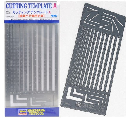 Hasegawa TP5 Straight Parallel Widths Scribing Template