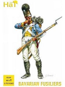 Hat Industries 8169 1/72 Napoleonic Bavarian Fusiliers (48) 