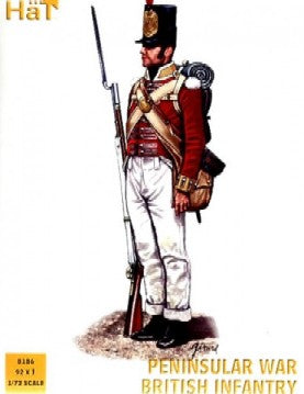 Hat Industries 8186 1/72 Napoleonic Peninsular War British Infantry (92)