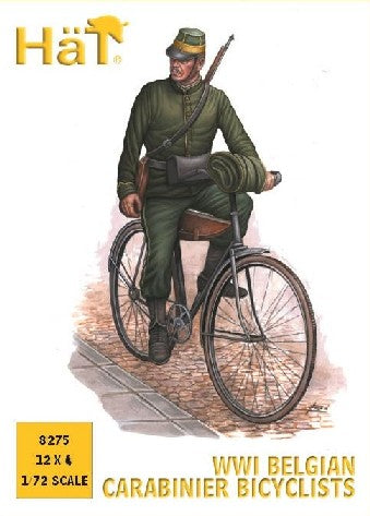Hat Industries 8275 1/72 WWI Belgian Carabinier Bicyclists (12)