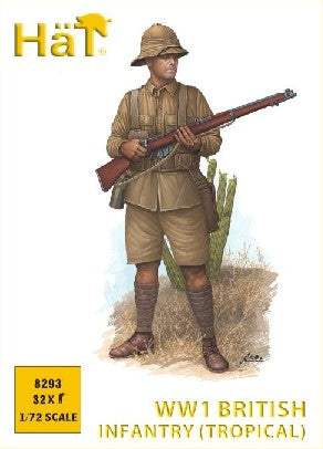 Hat Industries 8293 1/72 WWI British Infantry in Khaki Drill (Tropical) (32)