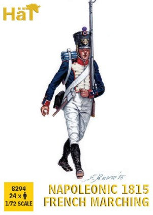 Hat Industries 8294 1/72 Napoleonic 1815 French Infantry Marching (24)