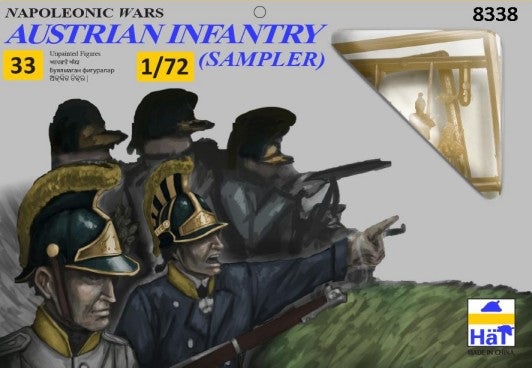 Hat Industries 8338 1/72 Napoleonic Austrian Sampler (33)