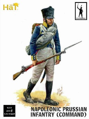 Hat Industries 9319 1/32 Napoleonic Infantry Prussian Infantry Command (18)