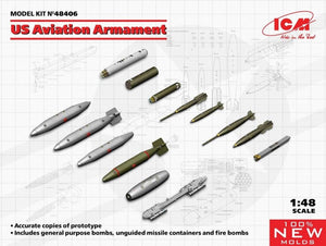 ICM Models 48406 1/48 US Aviation Armament