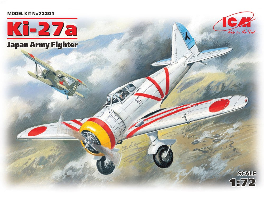 ICM Models 72201 1/72 IJA Ki27a Fighter