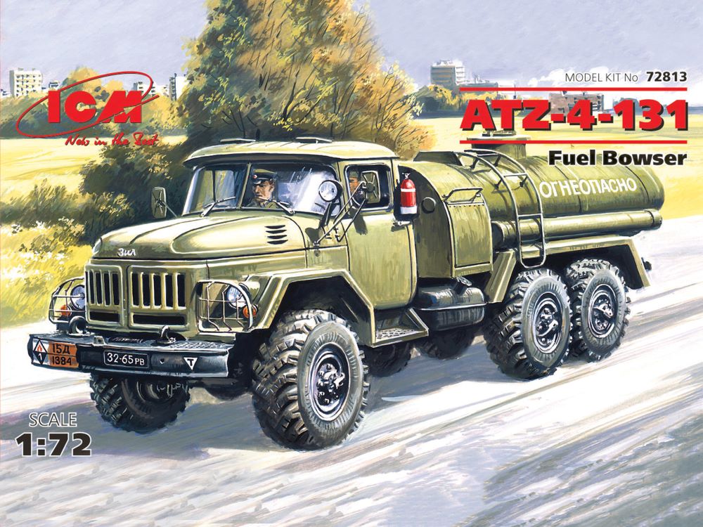ICM Models 72813 1/72 ATZ4-131 Military Fuel Truck
