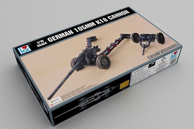I Love Kit 61601 1/16 German 105mm K18 Cannon