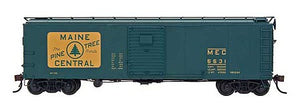 Intermountain Railway 37160 HO Scale X-29 40' Boxcar - Ready to Run -- Maine Central (green, Harvest Gold, Pine Tree Route Logo)