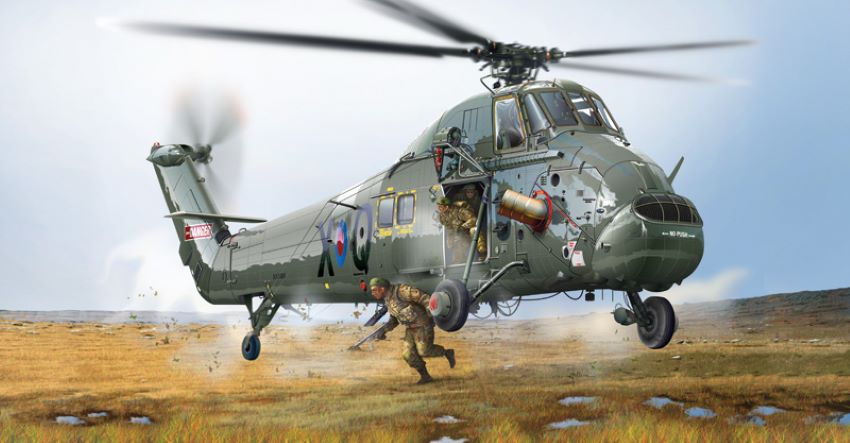 Italeri 2720 1/48 Wessex UH5 Helicopter Falklands 40th Anniversary