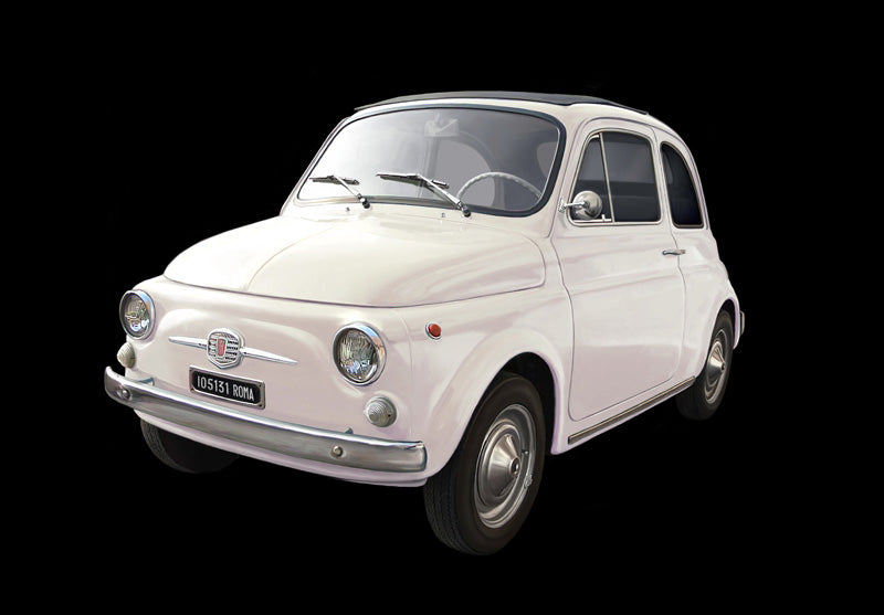 Italeri 4703 1/12 Fiat 500F Version 1968 Car (Ltd Edition)
