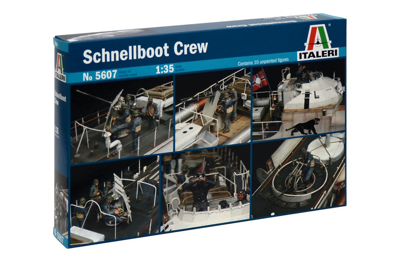 Italeri 5607 1/35 Schnellboot Crew (10)