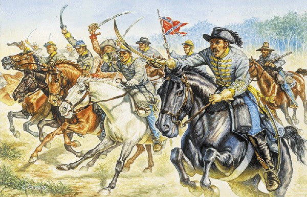 Italeri 6011 1/72 American Civil War: Confederate Cavalry (17 Mtd)