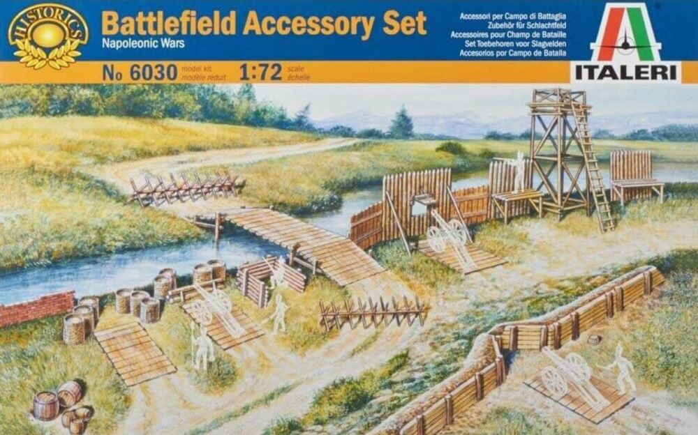 Italeri 6030 1/72 Battlefield Accessory Set