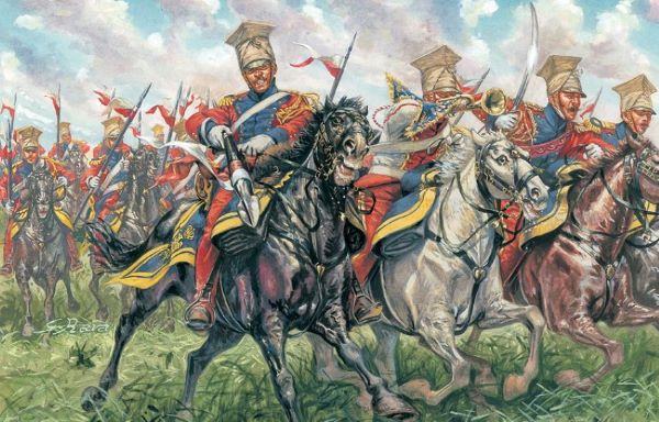 Italeri 6039 1/72 Napoleonic War 1805-15: Polish-Dutch Lancers (12 Mtd)