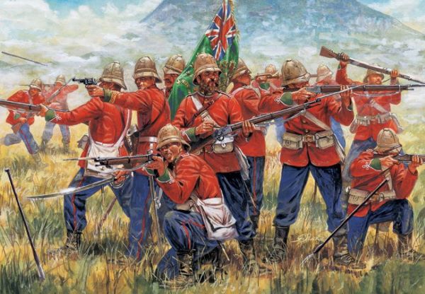Italeri 6050 1/72 Zulu War: British Infantry (40)