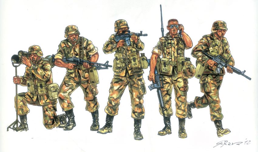 Italeri 6168 1/72 US Infantry 1980's (50)
