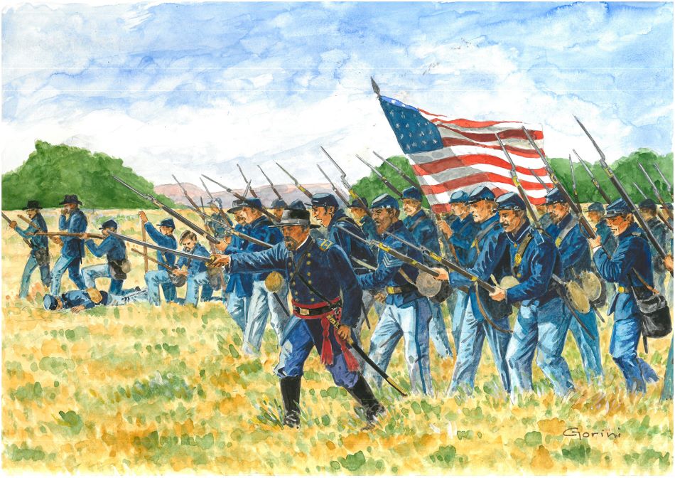Italeri 6177 1/72 American Civil War Union Infantry (50)