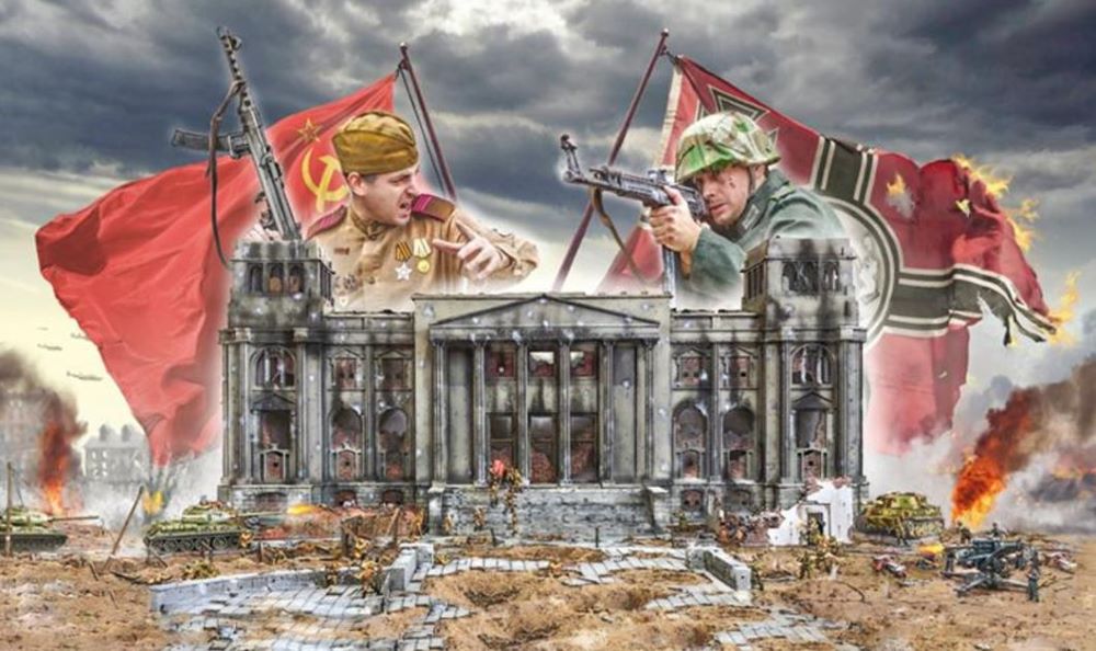 Italeri 6195 1/72 Battle for the Reichstag Berlin 1945 Diorama Set