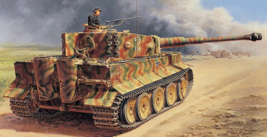 Italeri 6507 1/35 PzKpfw VI Tiger I Ausf E Mid Production Tank
