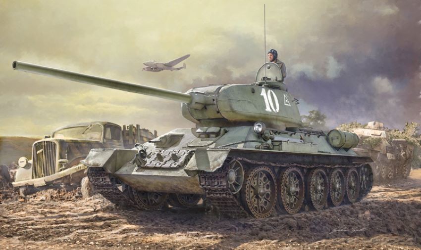 Italeri 6545 1/35 T34/85 Medium Tank