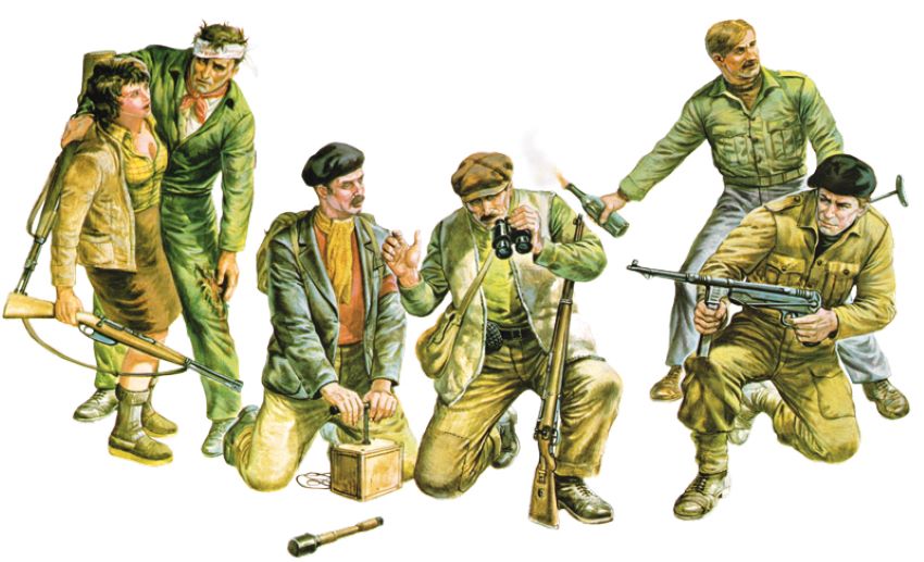 Italeri 6556 1/35 WWII Partisans (6)
