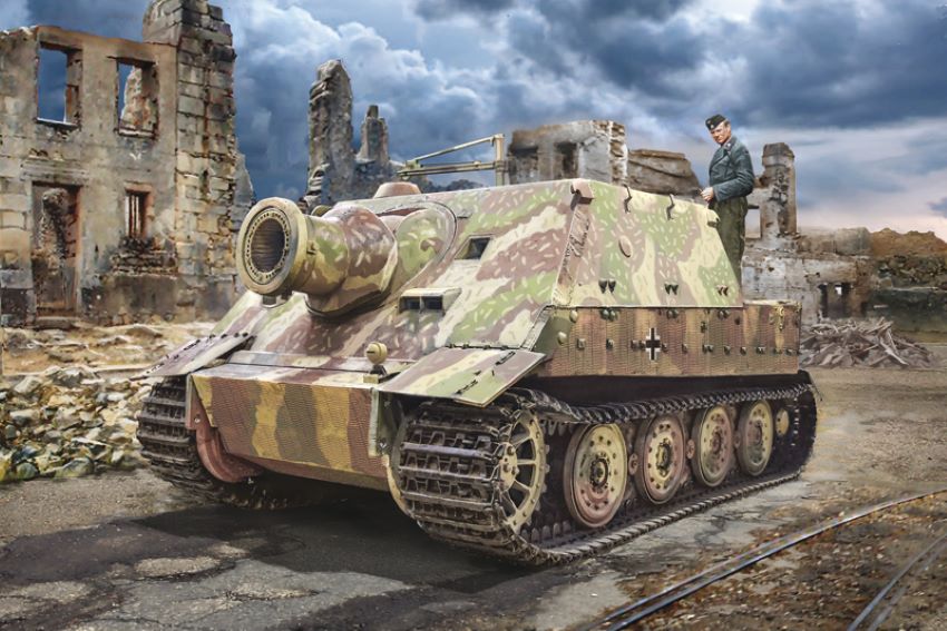Italeri 6573 1/35 38cm RW61 Sturmmorser Tiger Tank