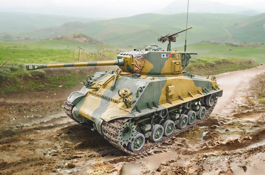 Italeri 6586 1/35 M4A3E8 Sherman Tank Korean War