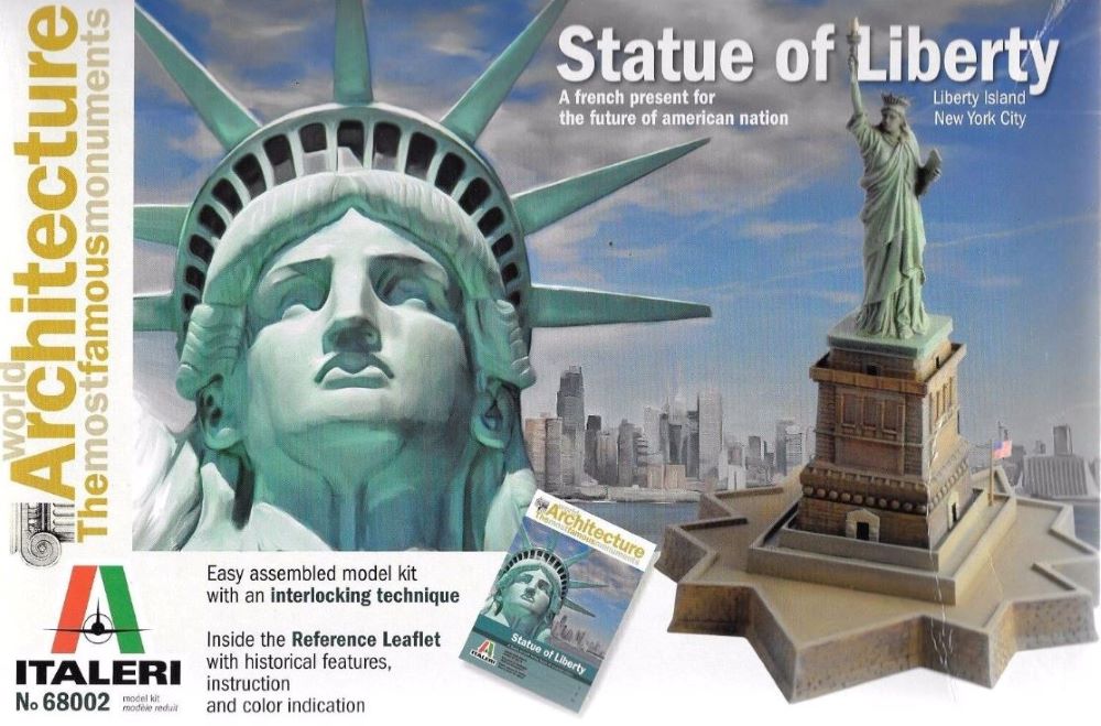 Italeri 68002 The Statue of Liberty, Liberty Island New York City