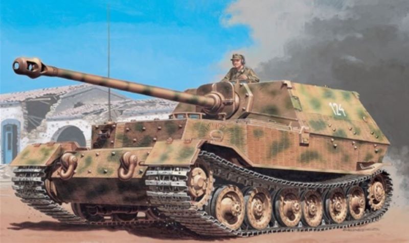 Italeri 7012 1/72 SdKfz 184 Panzer Jg Elefant Tank