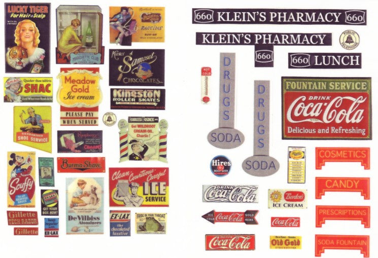 JL Innovative 242 HO 1930-50's Vintage Drugstore & Pharmacy Signs (41)