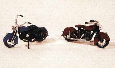 JL Innovative 902 HO 1947 Motorcycles (2) 1 w/Saddle Bag Set Metal Kit