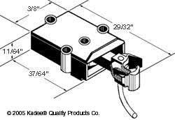 Kadee 802 S Coupler w/Gear Box