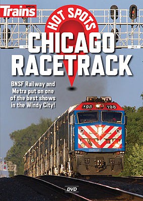 Kalmbach Publishing 15139 All Scale Trains Hot Spots: Chicago Racetrack DVD -- 1 Hour, 15 Minutes