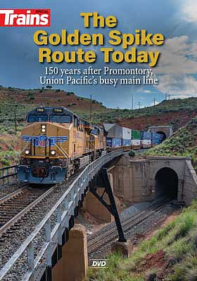 Kalmbach Publishing 15208 All Scale The Golden Spike Route Today DVD -- 60 Minutes