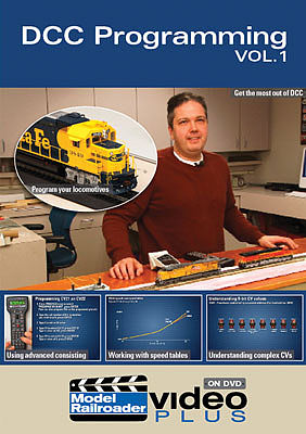 Kalmbach Publishing 15306 All Scale DCC Programming DVD -- Volume 1 (1 Hour, 1 Minute)